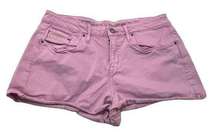 Calvin Klein Jeans Denim Chino Shorts Light Purple