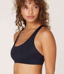 Andie Swim The Caledonia Bikini Top Black Size Medium