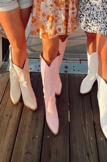 Pink Cowgirl Boots 