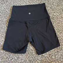 Align Black Short Size 6 - 6”