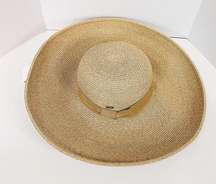 San Diego Hat Company Women’s Wide Brim Sun Hat UBLX1250SNAT -NWT