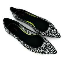 NWOT Mix No 6 Printed Ballet Flats Pointed Toe Sz 8