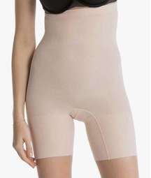 SPANX Higher Power Shorts HighRise Waist Shapewear Tummy Control Breathable Sz M