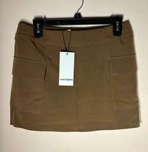 Brown Miniskirt