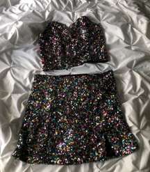 Sequin outfit