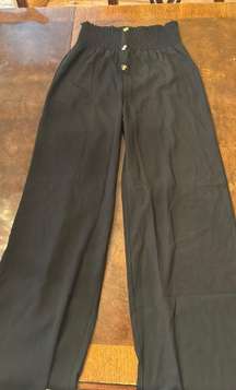 Black, Loose Fitting Pants 