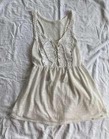 Vintage White Lace Top