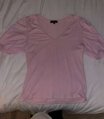 Pink Fitted Top