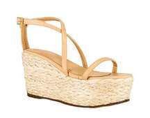 REVOLVE- Kaanas Colon Wedge in Vanilla size 9