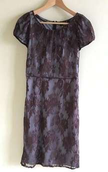 Mango‎ suit floral sheath dress lined Womens Size S