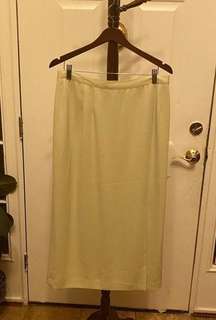 KASPER MINT GREEN LONG SKIRT SIZE 16 TALL GIRL FRIENDLY