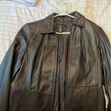 Lamb skin Leather jacket, Size S