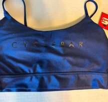 Cycle Bar Sport Bra size M/L navy “Flowy Bra”