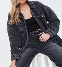 Quilted Bomber Jacket