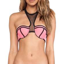 Vice Bikini Top in Watermelon Size XS