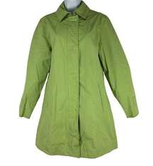 White Stag Women's Green Rain Coat Size S
