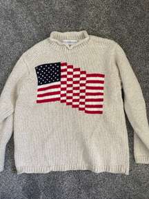 American Flag Sweater