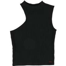 NWT n:PHILANTHROPY Black Ribbed Sleeveless Women Small Soleri High Neck Tank Top