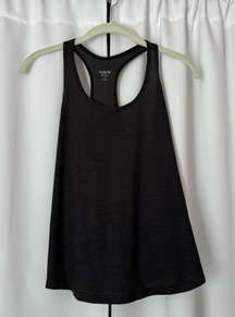 Breathe On Gray Racerback Exercise Athletic Tank Top Size Small