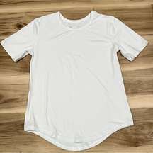 Zyia Active White Short Sleeve Shirt Women’s Small