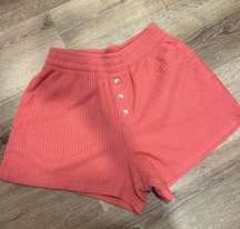 Waffle Knit Shorts