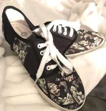 Mickey and Minnie printed Tennis shoes