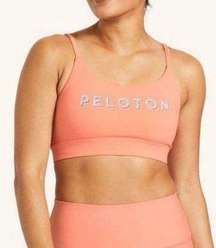 Cadent Strappy Sports Bra - NEW - Size Large - Peach