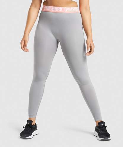 Gymshark Fit Seamless Leggings in Smokey Grey Gray Size XS