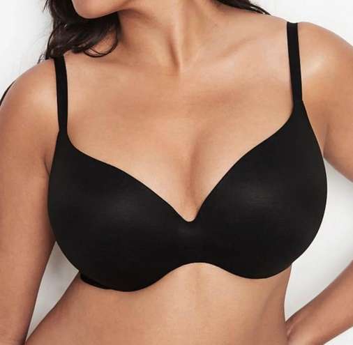 Body by Victoria Lightly Lined Demi Racerback Bra, Black, Women's Bras  Victoria's Secret