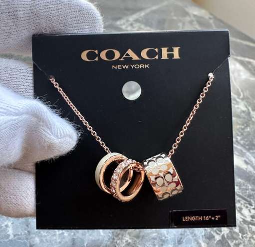 coach necklace and earring set｜TikTok Search