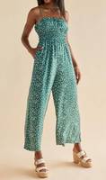 Zella Women's Gwen Sleeveless Gray Jumpsuit Pockets Drawstring Drop Waist S  NWOT - $36 - From Missy