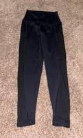 Athleta Flurry Ombre Tights Leggings Ribbed Black Heather and White High  Rise XS - $42 - From Marissa