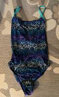 Dreamsuit By Miracle Brands, Swim, Dreamsuit By Miracle Brands Black  Floral Belted One Piece Swimsuit Size New