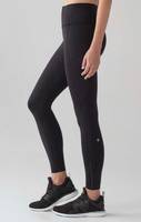 Lululemon In Movement 7/8 Tight Everlux 25 Redwood Red Size 4