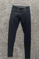 Spanx Womens Size S Black Shiny Leggings EUC - $45 - From Jennifer