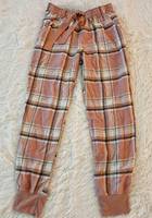 SKIMS NWT Women's Teddy Sherpa Joggers in Tiger Eye Tan Size