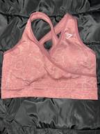 Aerie light pink sports bra size large