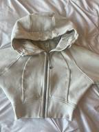 Lululemon scuba full zipper hoodie size 4 NWT color in mulled wine/golden  zipper - $156 New With Tags - From daisy