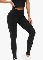 Members Mark Ladies Everyday Perforated Legging, Black, Large – IBBY