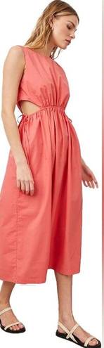 Rails NWT  Yvette Midi Dress in Spiced Coral