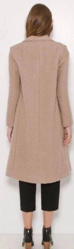 Helmut Lang Shaggy Alpaca and Virgin-Wool Blend Coat size XS extra small