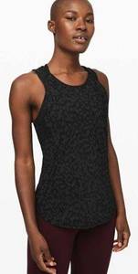 Lululemon  Sculpt Tank II Formation Camo Deep Coal Multi / Black Size 6