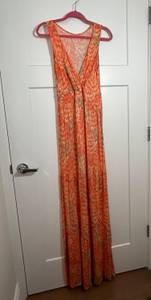 Small long maxi dress, small beach dress