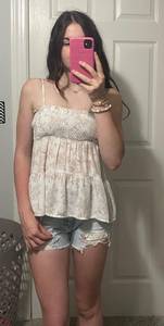 Ruffled Tank Top