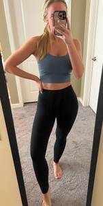 Black Hidden Pocket Leggings