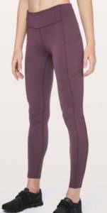 Lululemon Speed Up Right Arctic Plum Tights 2 28”