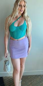 Lavender Mini Skirt