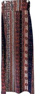 Maurices Multicolor Maxi Skirt S Womens Tribal Aztec Printed Floor Length