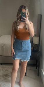 Denim Skirt Medium 