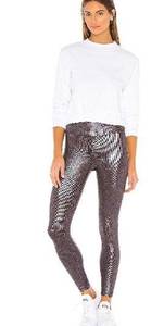 Koral X Revolve Drive High Rise Foil Rib Leggings Size Large